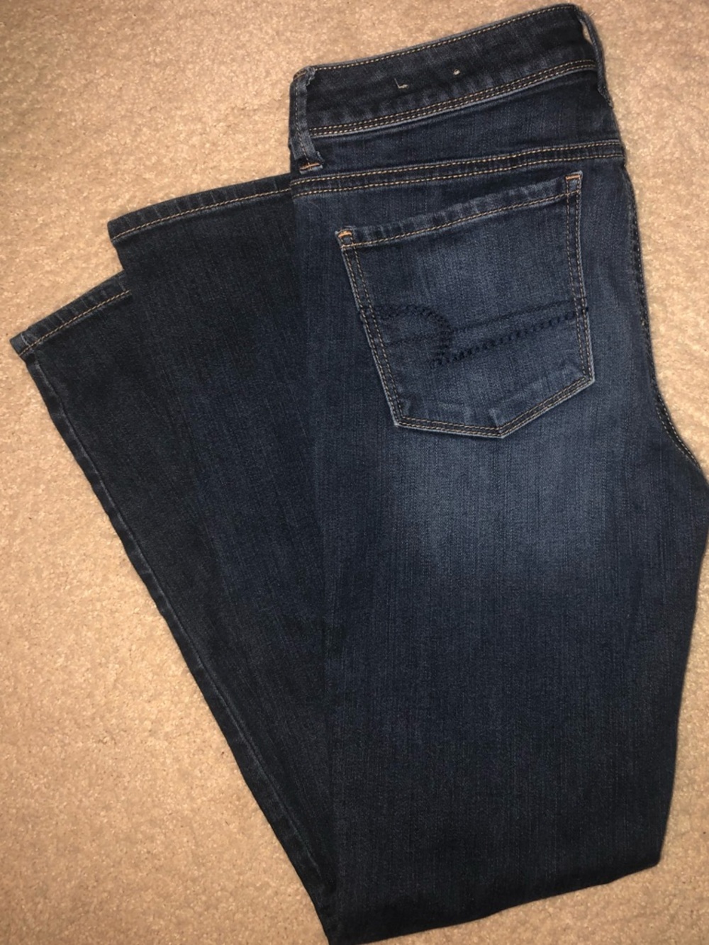 American Eagle Outfitters Women’s Dark Indigo Bootcut Jeans